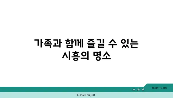 시흥 가볼 만한 곳 5곳: 한국에 있는 것 같지 않은 매력