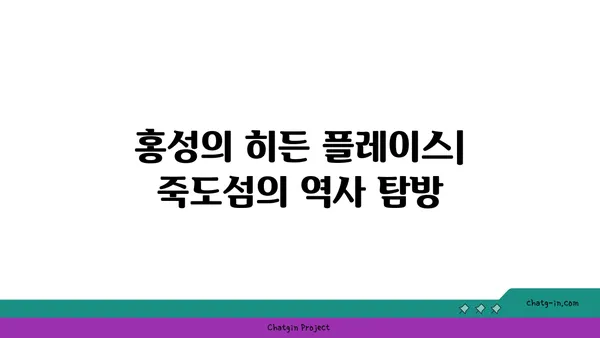 죽도섬 탐험: 홍성의 숨겨진 보물