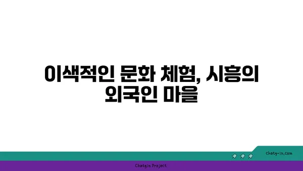 이국적인 매력의 시흥 가볼 만한 곳 5곳