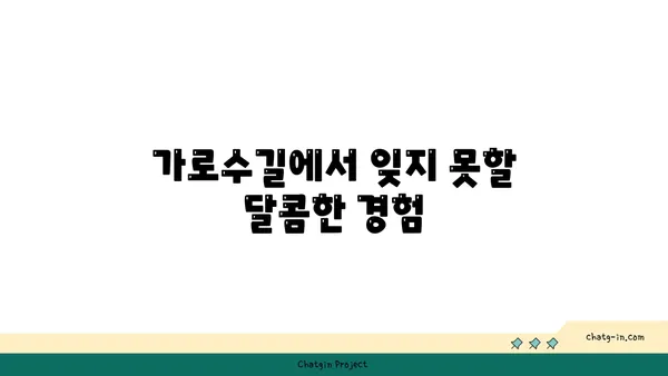 마들렌 핫플레이스: 에뚜왈 가로수길의 맛있는 디저트 발견