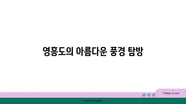 영흥도의 자연 탐험: 통일사와 국사봉정자