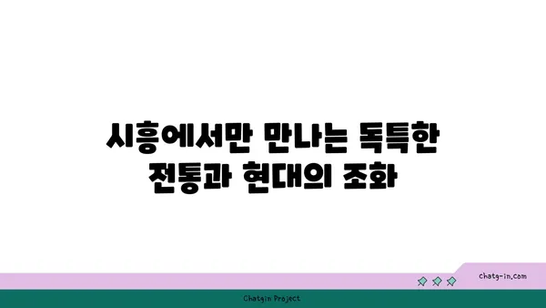 시흥, 한국이 맞나? 이국적인 매력이 가득한 5가지 곳