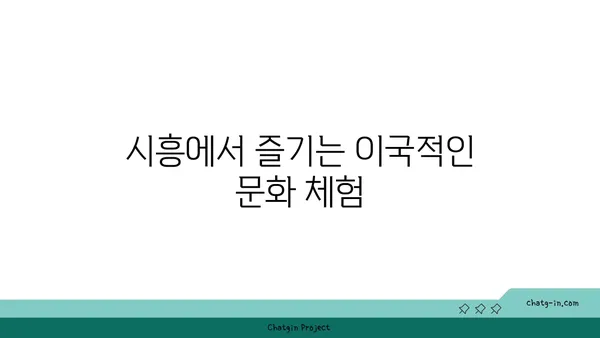 여기 한국 맞아? 이국적인 매력의 시흥 가볼 만한 곳 5