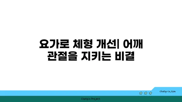 어깨 관절을 보호하는 요가 스트레칭법