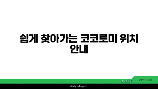 압구정 로데오 디저트 맛집: 서울 핫플레이스 코코로미