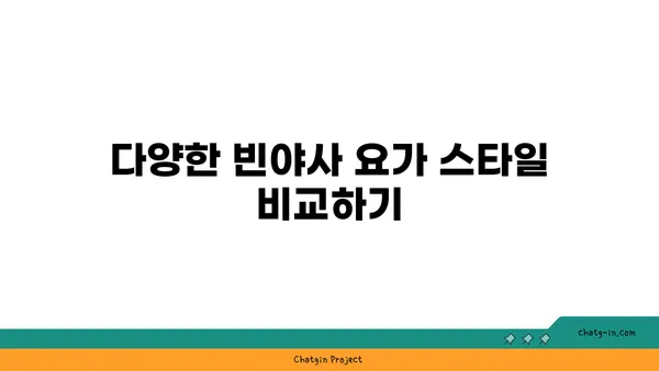 빈야사 요가와 그 흐름에 대한 이해