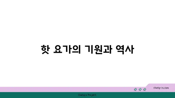 핫 요가란 무엇인가? 고온에서의 요가 수련