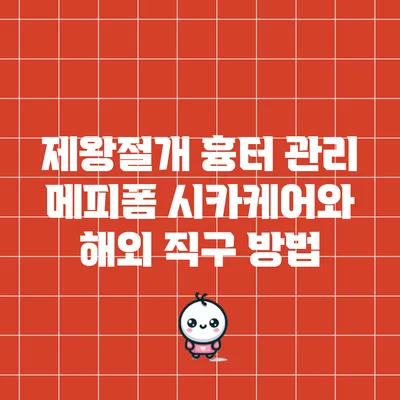 제왕절개 흉터 관리: 메피폼 시카케어와 해외 직구 방법