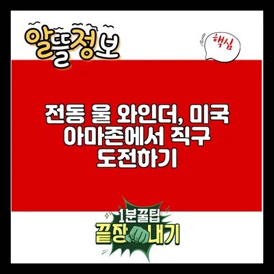 전동 울 와인더, 미국 아마존에서 직구 도전하기