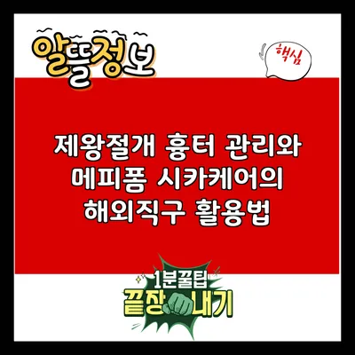 제왕절개 흉터 관리와 메피폼 시카케어의 해외직구 활용법