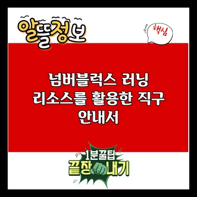 넘버블럭스 러닝 리소스를 활용한 직구 안내서